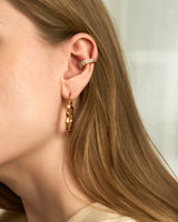 MALA BAMBOO HOOP EARRINGS